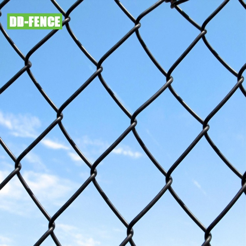 High Security Diamond Hole Sports Playground Garden Chain Link Fence