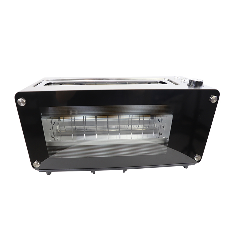 2 Slice Oven Tray Toaster Sandwich Maker Electric Commercial New Designs Bread Toasting Machine with Visible Window