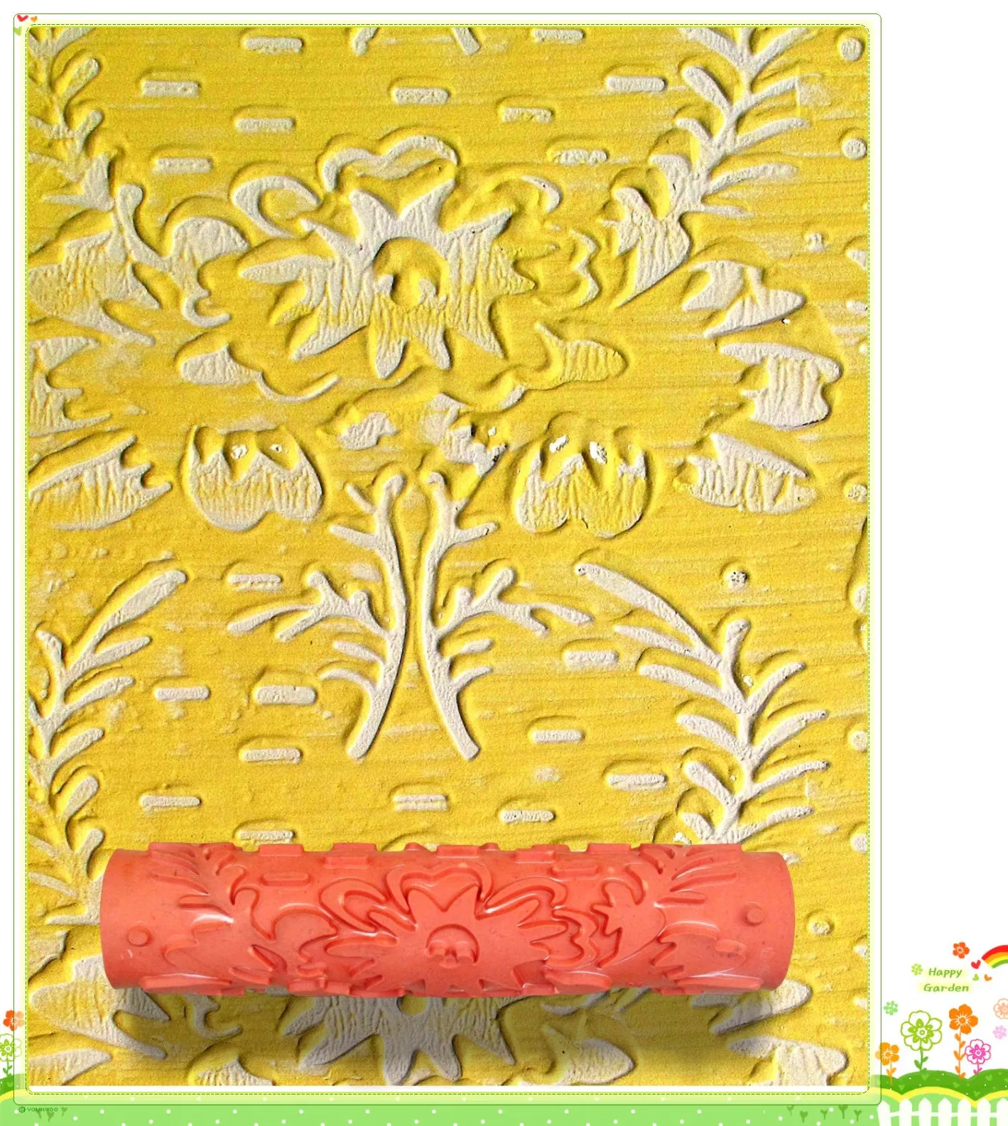Antique Pattern Embossed Paint Roller