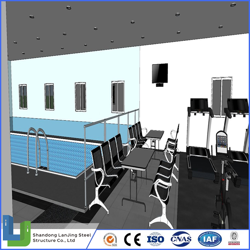 Labor Camp Steel Structure+Sandwich Panel Prefabricated Site Low Cost House with Cheap Price