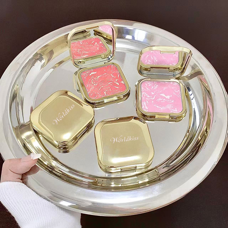 Custom Vegan Cruelty-Free Mineral Waterproof Matte Nourishing Blush Travel Universal Tone Palette