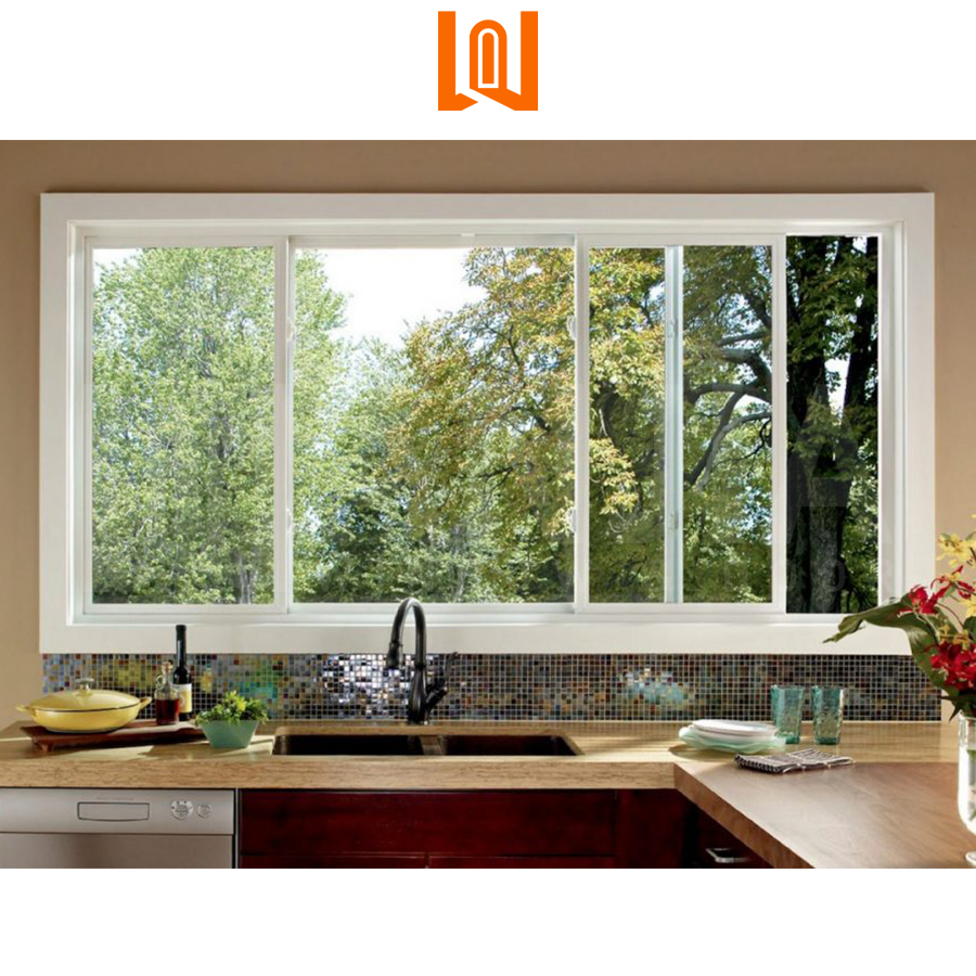 UPVC Sliding Window Apartment House French Sliding PVC Windows