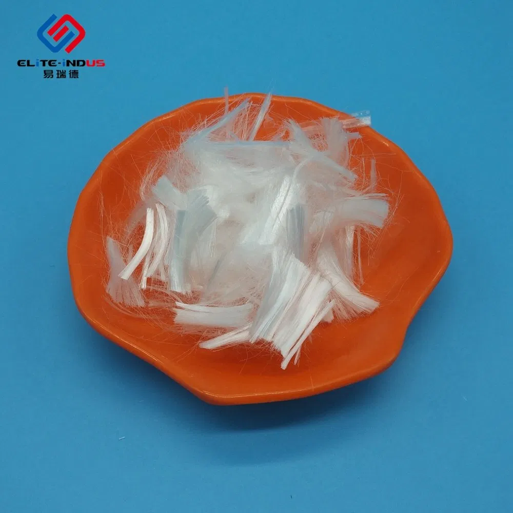 Asphalt Bitumen Concrete Reinforcement Polyester Pet Fiber