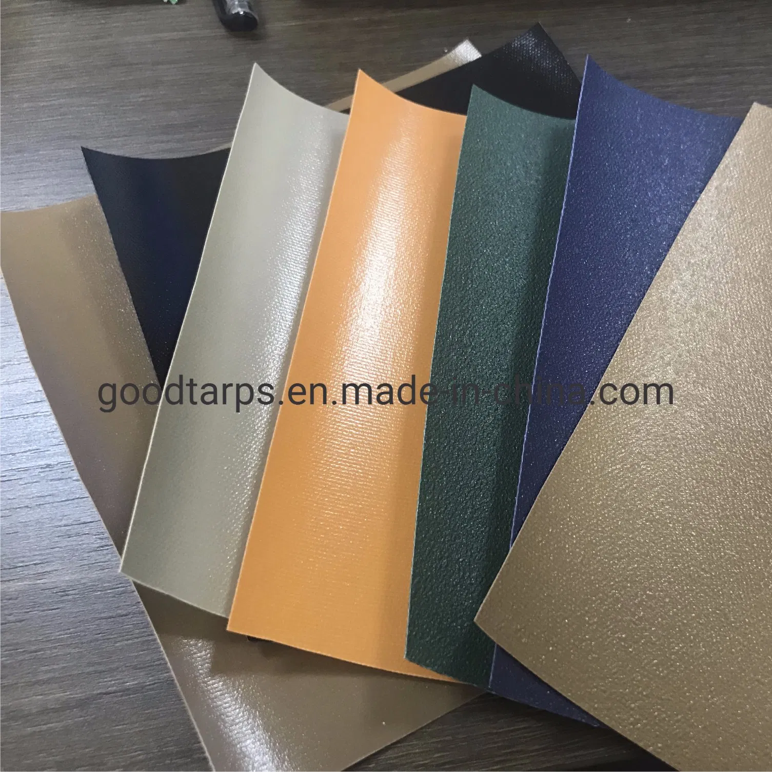 Waterproof Truck Cover Canvas PVC Fabric Cloth in Rolls for Saudi Arabia