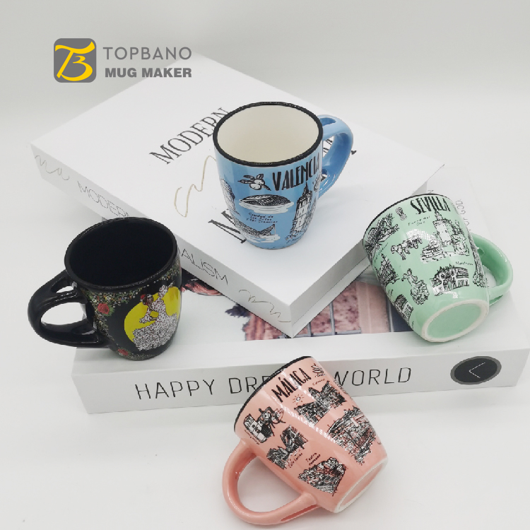 Tp-CE0105h Espresso Ceramic Latte Porcelain 120ml 180ml Coffee Cup Mug