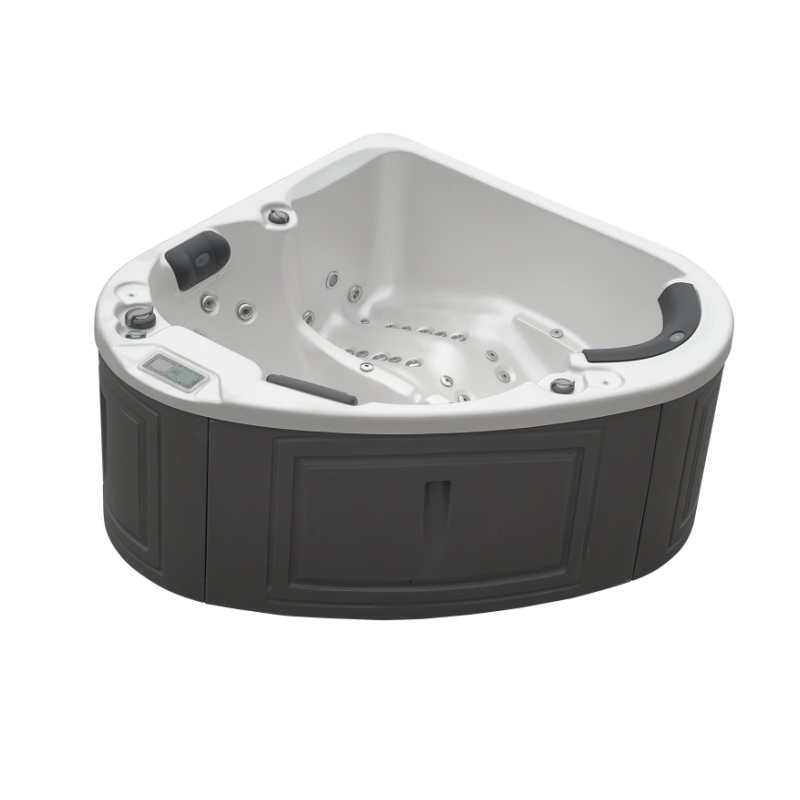 Акриловая угловая СПА ванна для двоих