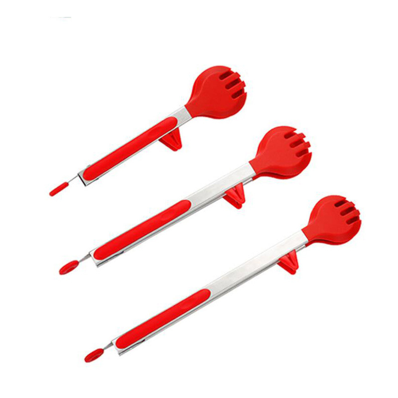 Kitchen Tongs with Silicone Stainless Steel Non-Stick Heat Resistant Wbb11920
