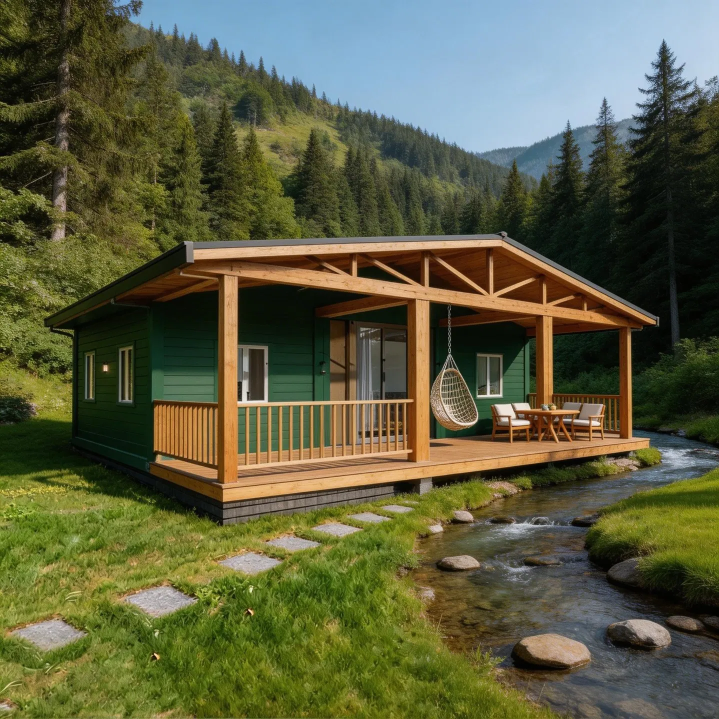 6X18X3.8m Luxury Living Prefab Villa House Container House Modular House Prefabricated House