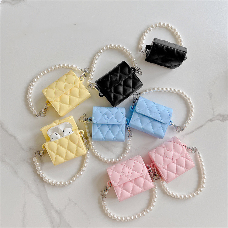 for Airpods Luxury Case Hand Bag Design Silicone Cases for Airpods 2 3 4 PRO PRO2 Creative Headset Cover for Airpods PRO