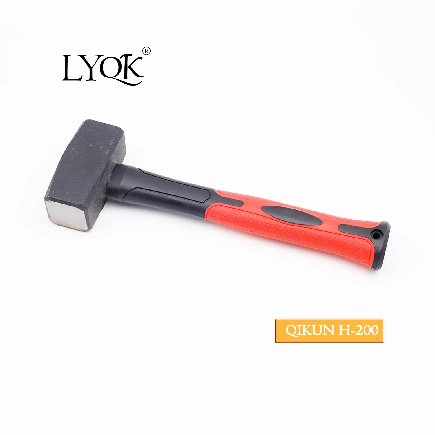 H-200 Construction Hardware Hand Tools Plastic Coated Handle German Type Stoning Stone Hammer