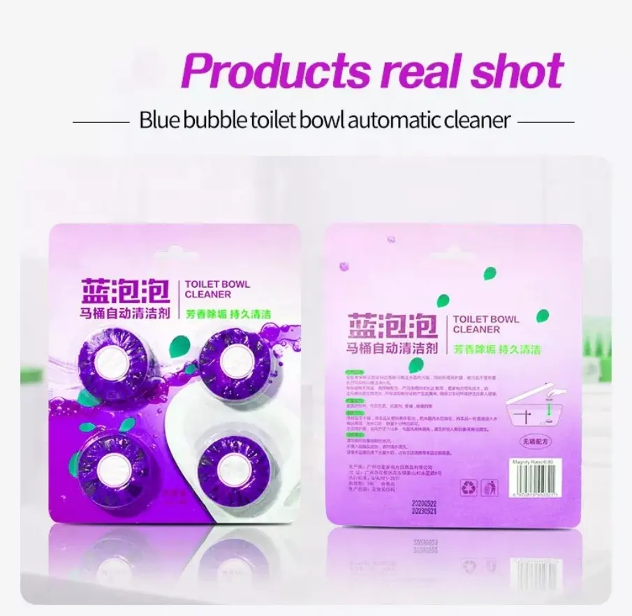 Air Fresheners Blue Purple Automatic Toilet Bowl Cleaner Ball