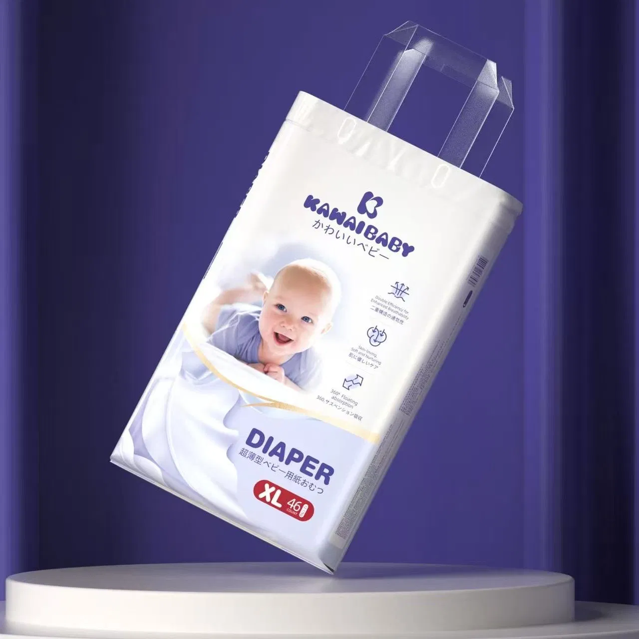 OEM Customized Factory Soft Wholesale Baby Diaper Private Label Custom Packaging From Chinaese