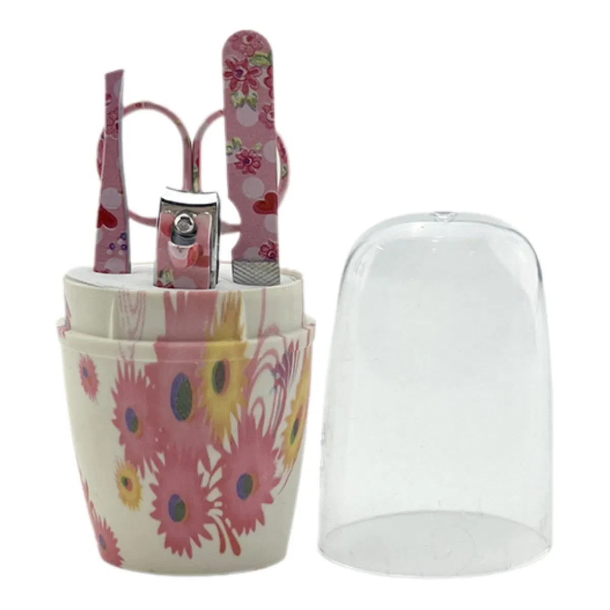 Professional Cute 4PCS Tool Kit Personal Care Nail Clipper Kit Manicure Pedicure Set