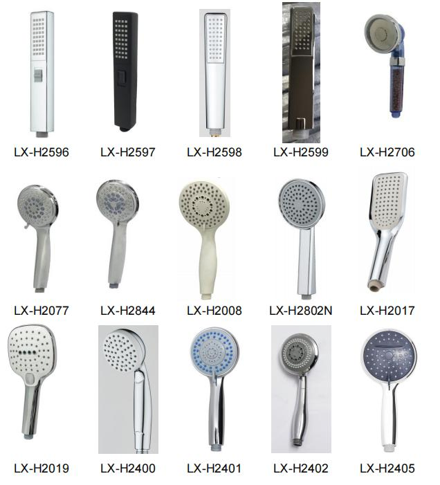 Premium ABS Rainfall Handheld Bidet Shower with One-Button Water Stop