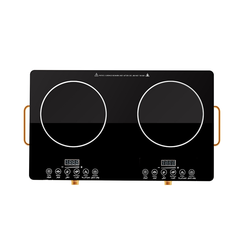 Quality LED Display Multifunctional Double Burner Cooktops 2 Burners Induction Cookers Electric Stove Radiant Infrared Cooker