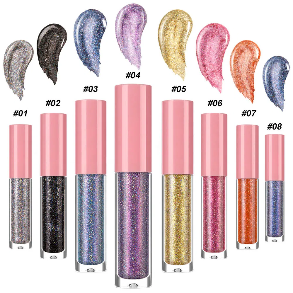 Glitter Lipgloss Private Label Vegan Moisturizing Cosmetics Makeup Lip Gloss