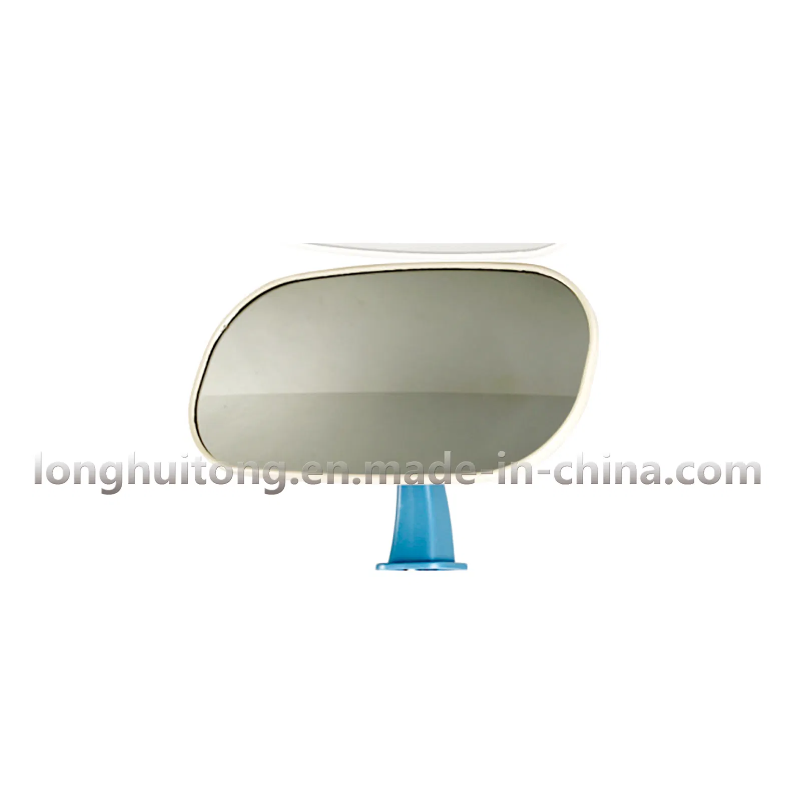 Safety Curved Wide-Angle Rearview Mirror with Night Glare Reduction and Lightweight Construction