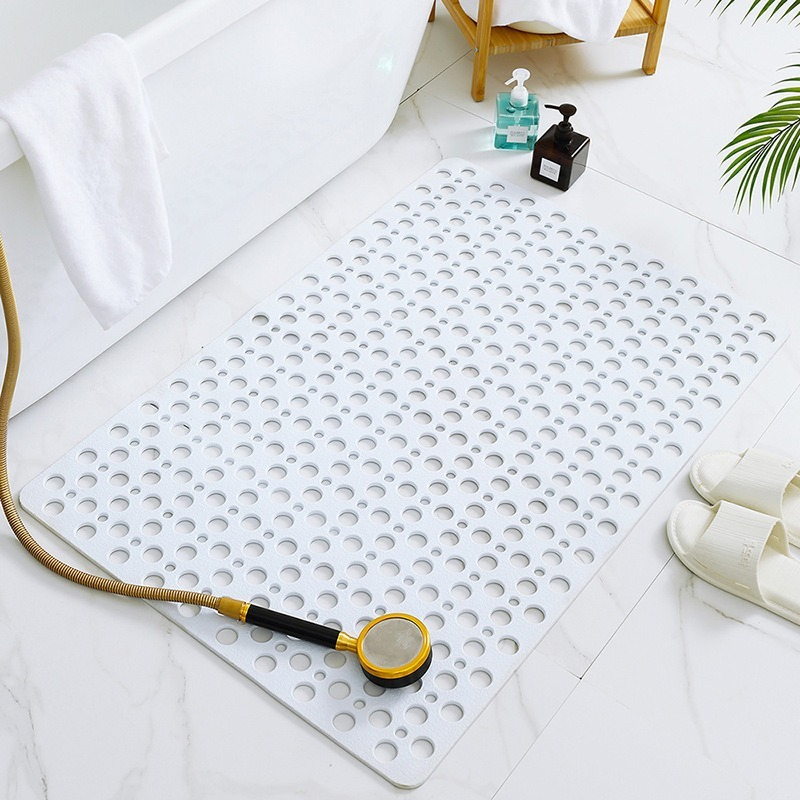 2024 Hot Selling Waterproof Anti-Fall Hollow Having Suction Cups Anti-Slip Bath Mat