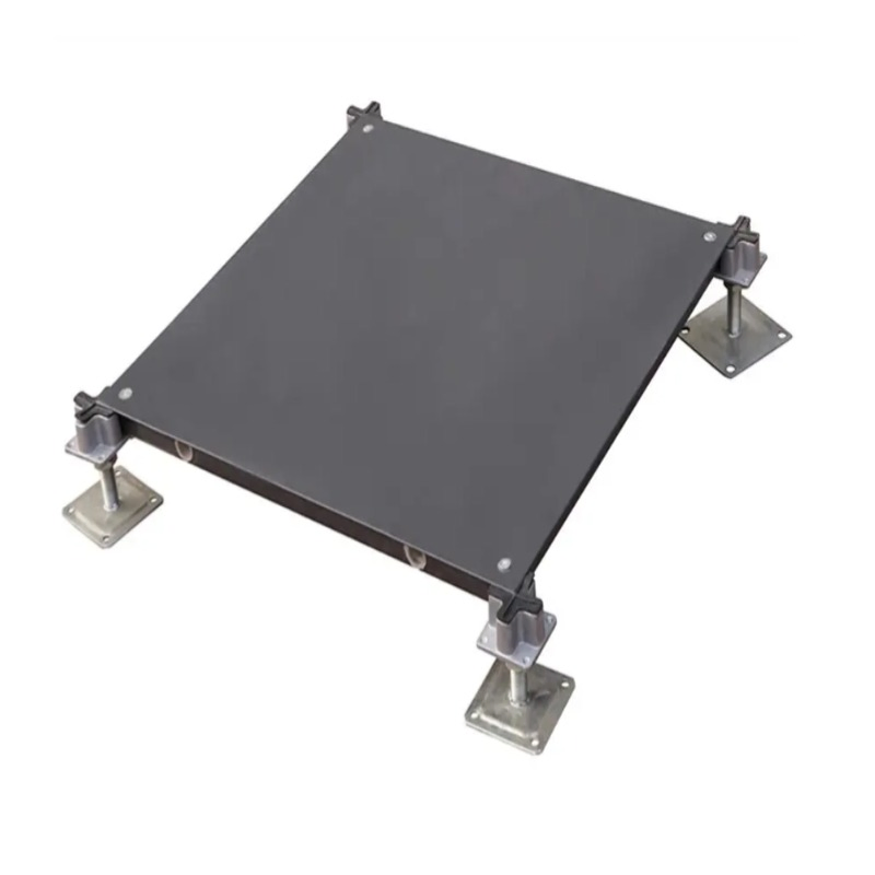 Custom-Engineered All-Steel Raised Anti-Static Ceramic Floor System for Technical Spaces
