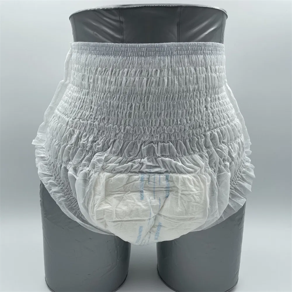 Unisex OEM Disposable Adult Pull UPS Diaper Pants for Light Moderate Ultimate Incontinence