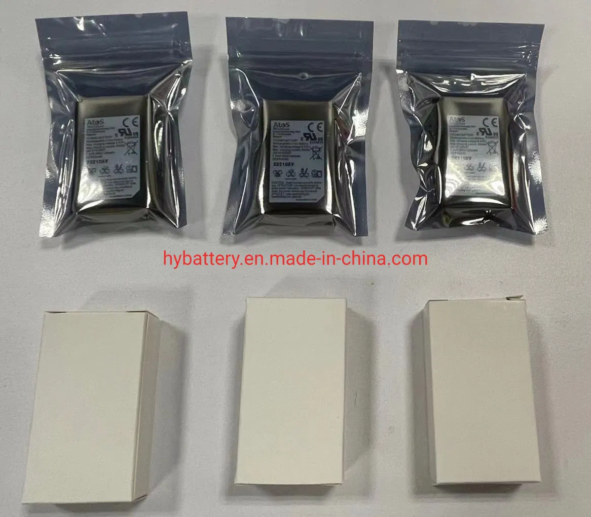 High Quality Yoximo 3034110103 Li-ion Rechargeable Li-Polymer Battery7.4V/8.5wh/1200mAh 2 Icp6/34/50 for World Line Handheld POS Battery