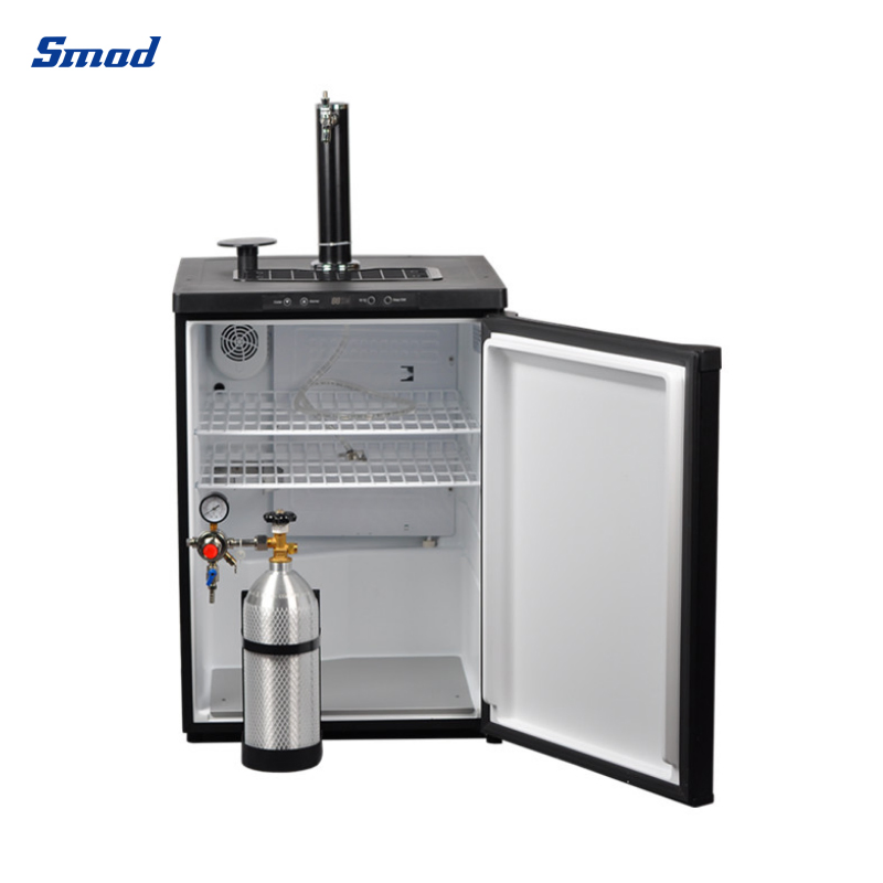 Silver No Defrost Bar Equipment Cooler Beer Dispenser