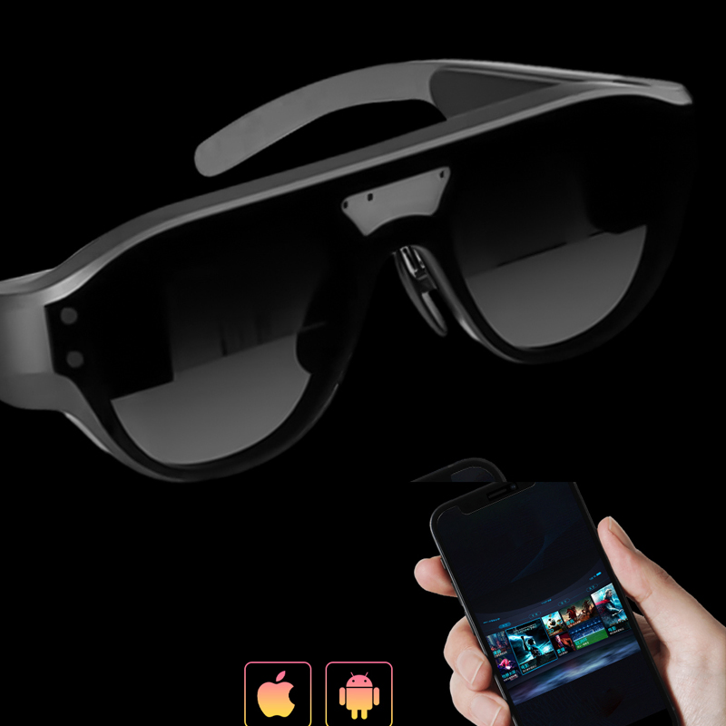 Dimmer Lens Clear Vision Portable Cinema Vr Smart Glaases