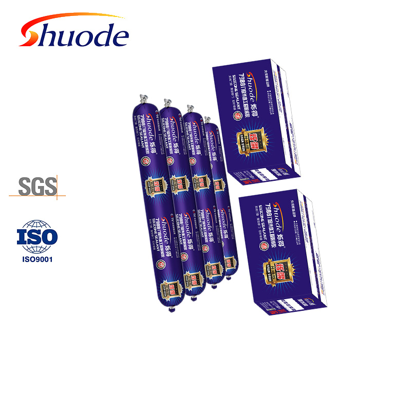 Water Based Silicone Sealant for Roofing, High Viscosity, Clear