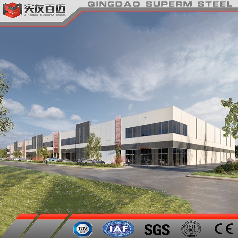 Pre Engineered Steel Structure Prefab House for Workshop Office of Metal Building