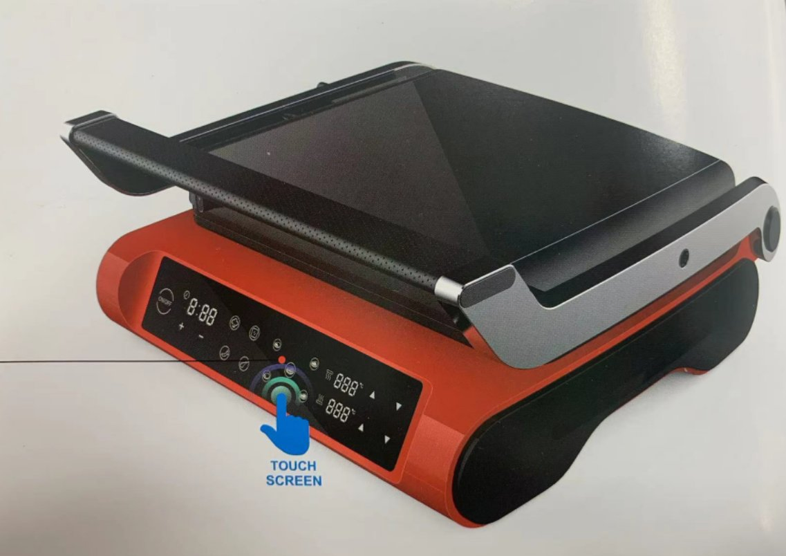 LED Automatic Economic Contact Grill Maker