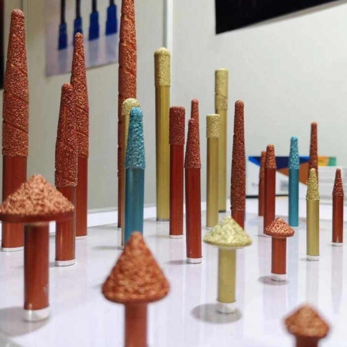 Алмазные фрезы для ЧПУ по камню