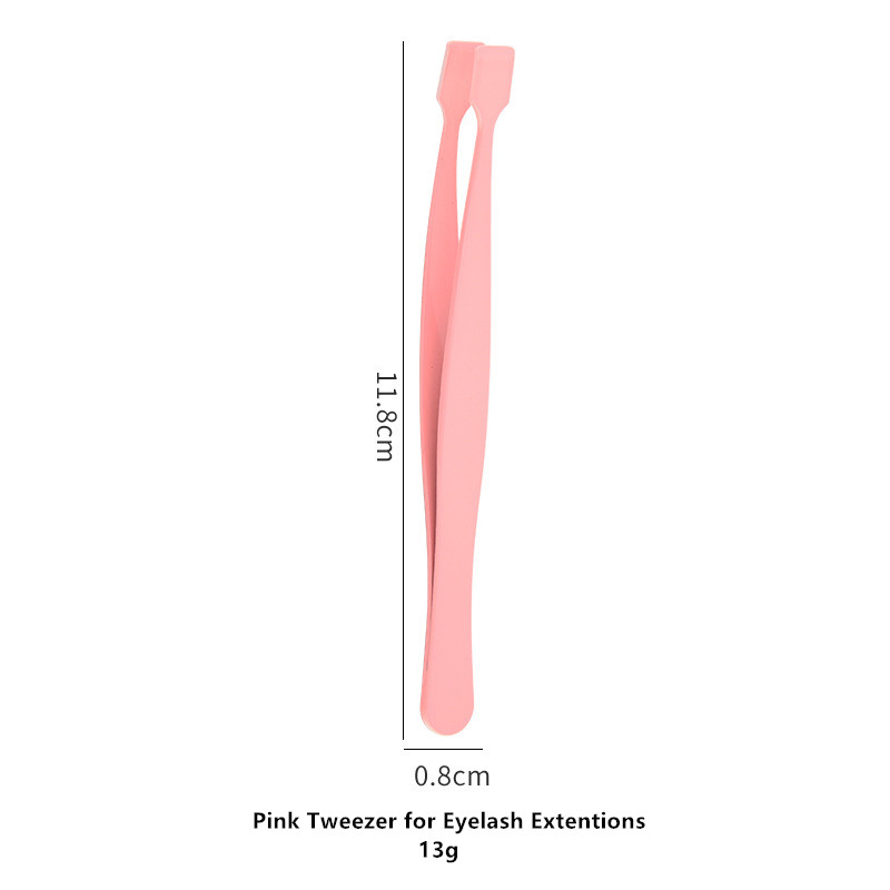 Salon Quality Stainless Steel Craft Jewelry Volume Lash Lifting False Eyelash Tweezers
