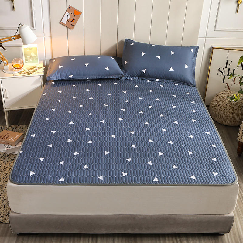 Waterproof Protectors Cheap Mattress Pad Blocks Dust Mites Motel Fitted Topper Beddings Three and Four -Pieces Suit