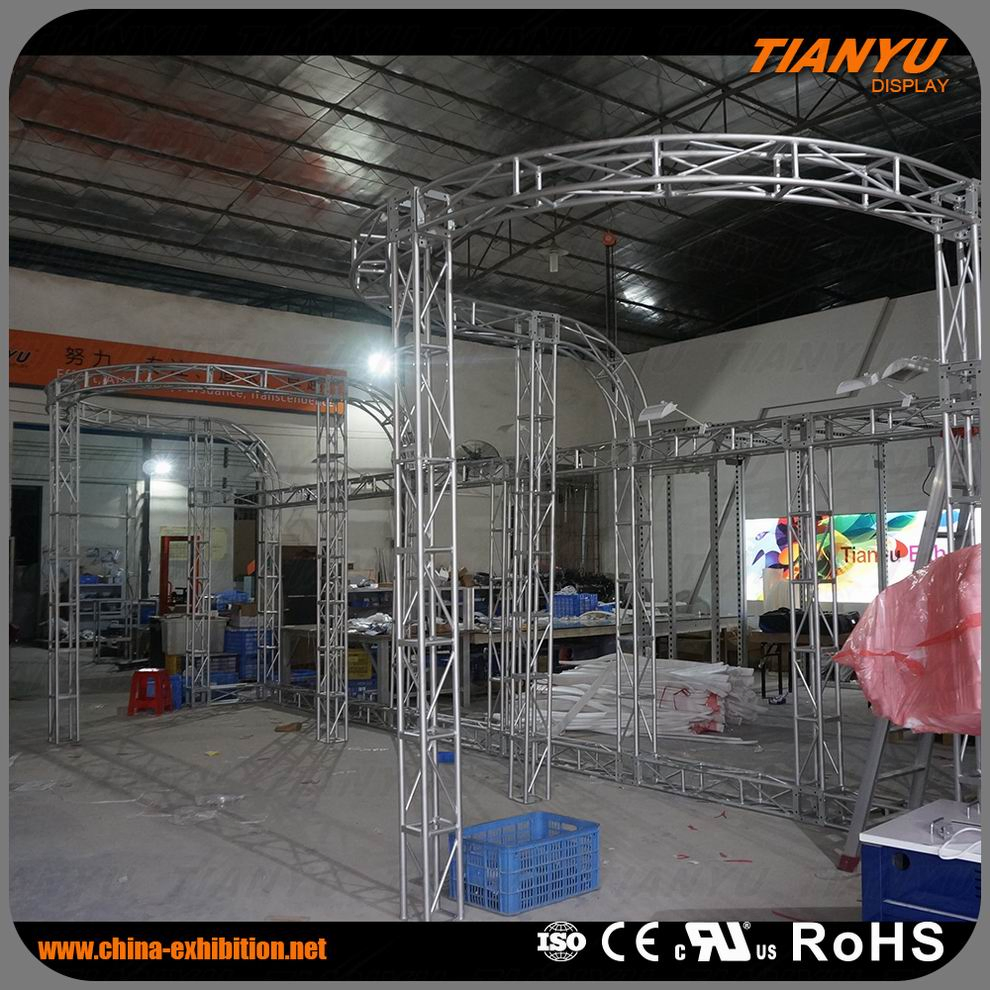 Truss Display with Clear Banner for Tradeshow
