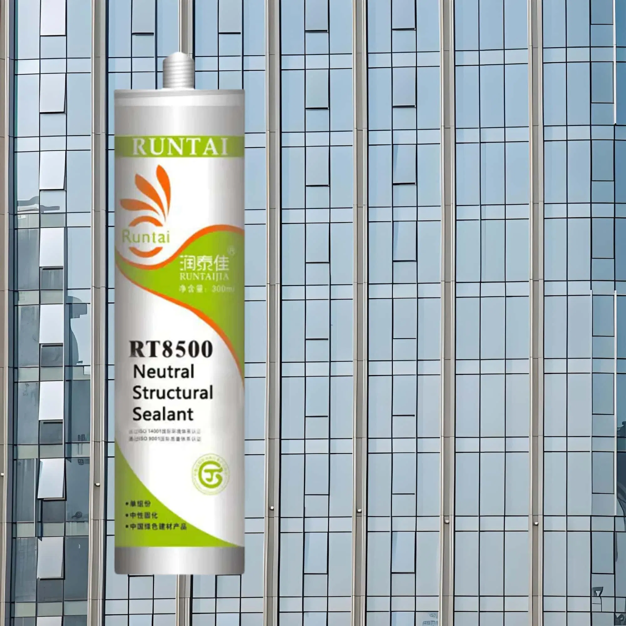 High Strength Glass Runtai Carton Customizable Curtain Wall Silicone Sealant