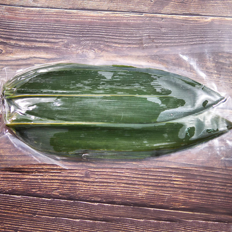 Dried Decoration Bamboo Leaves Artificial Bamboo Serving Leaves