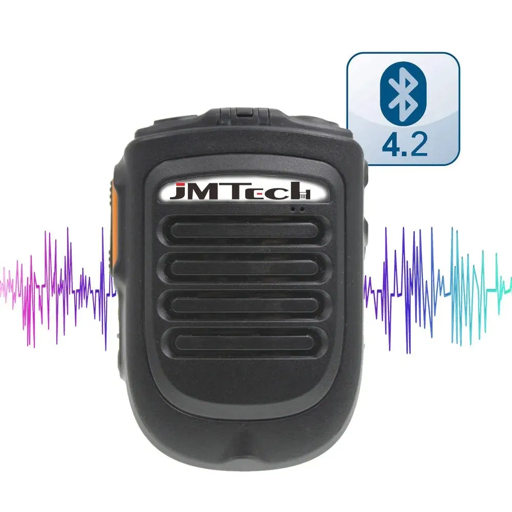Беспроводная гарнитура Jmtech B01 для рации с PTT и Bluetooth