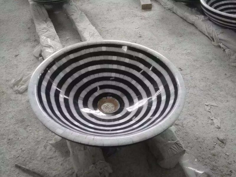 Мраморная раковина для ванной на заказ