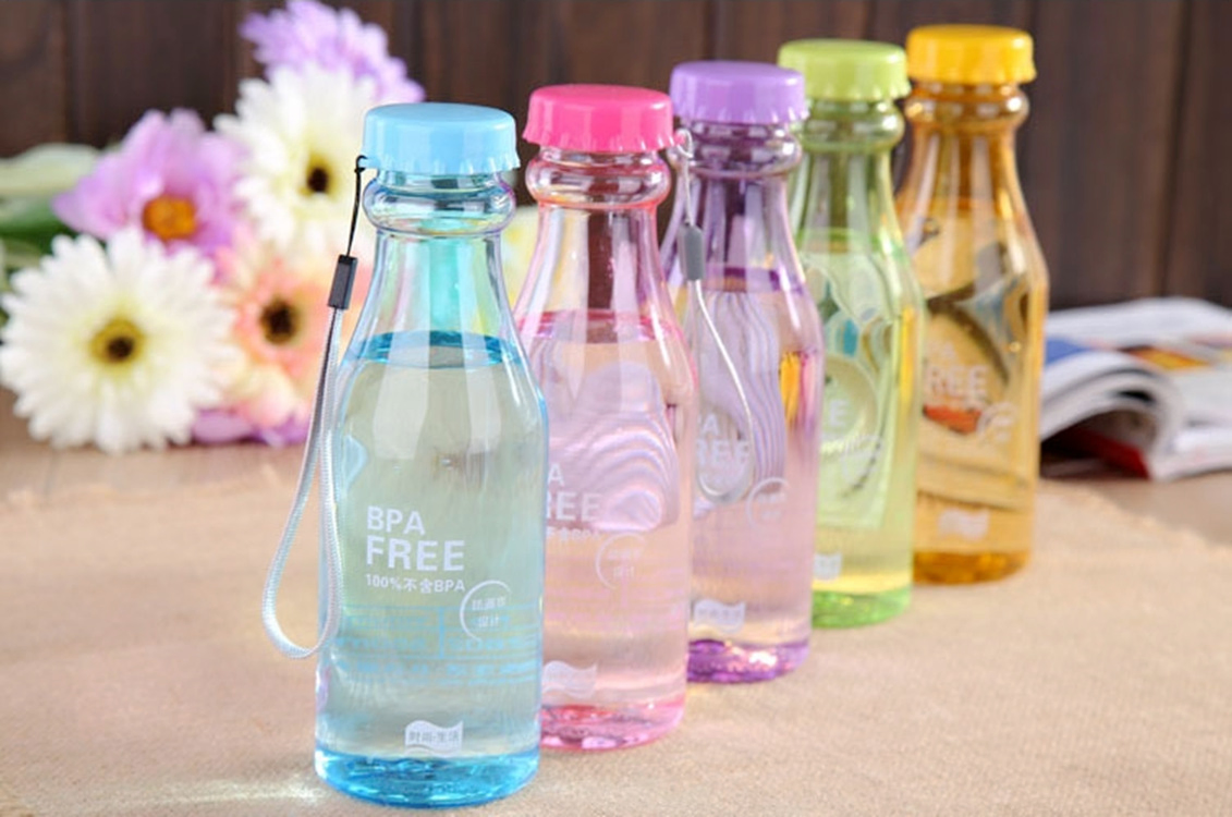 Пластиковая бутылка для воды и колы 350-650 мл без BPA