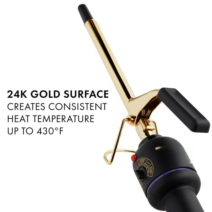 Factory Price PRO 24K Gold Long Lasting Electric Hair Curler