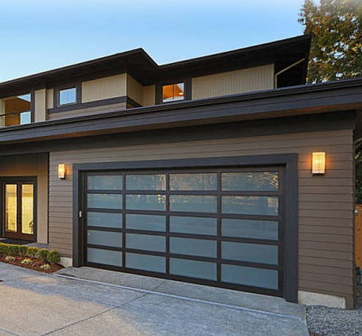 Cbmmart Garage Doors with Finger Proof Panel Garage Doors with Wicket Door