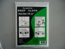 4*5m Plastic Paint Drop Cloth/Paint Cushion