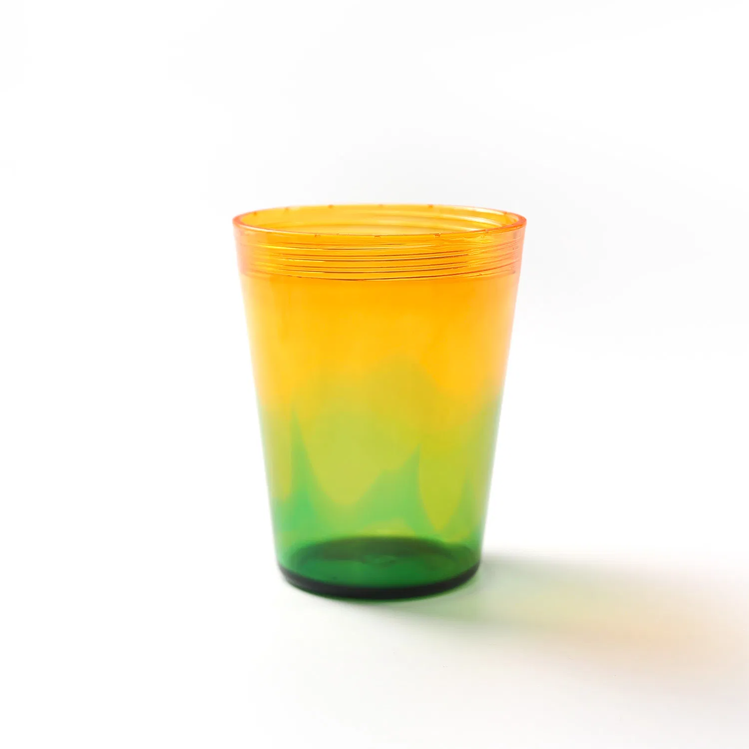 Reusable Plastic Cup with Lid Straw 16oz 480ml Bicolour Tumbler