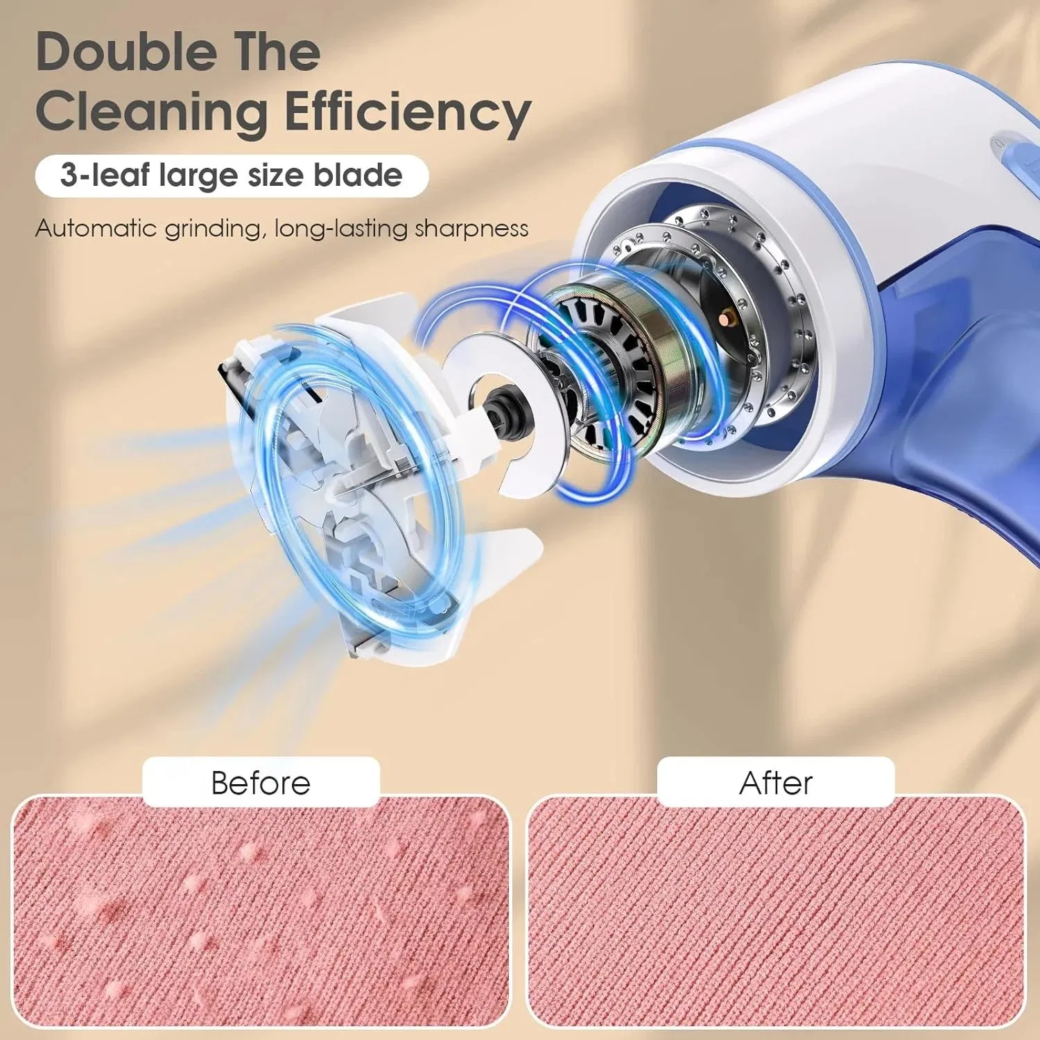 Electric Pellets Lint Remover Fabric Clothes Fuzz Shaver for Clothing