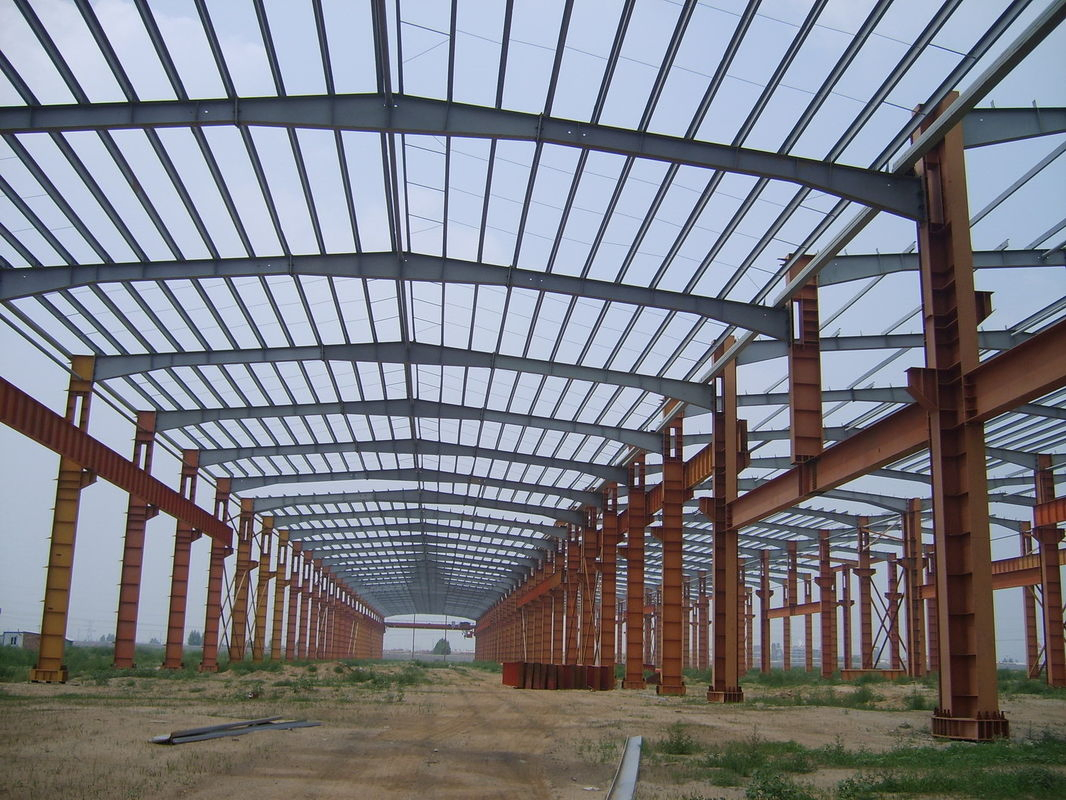 Steel Structure Framed Aircraft Hangar, Structural Steel Plane Garage with Drawing