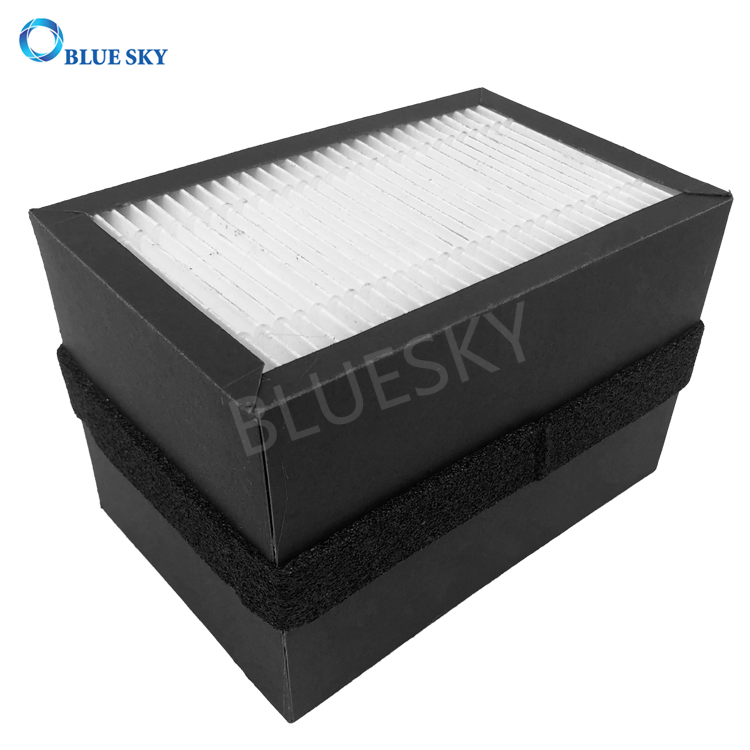 Paper Frame 2-in-1 Honeycomb Active Carbon Mini Pleated Air Purifier Panel HEPA Filters