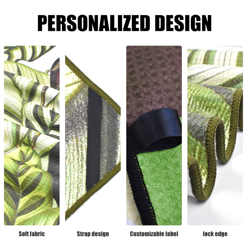 40X60cm Personalized Custom Microfiber Tea Towel Polyester Waffle Weave Tea Towel for Kitchen