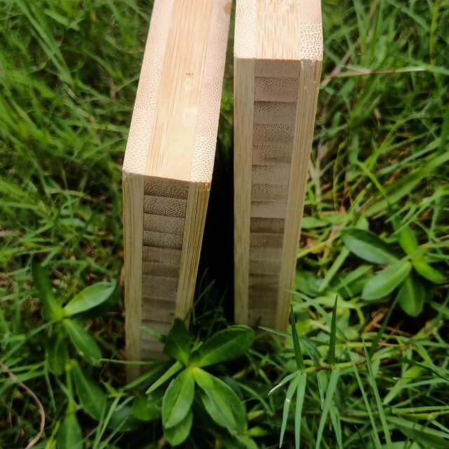 3/4"X4′ X8′ Natural Horizontal 3 Ply Bamboo Plywood Panels, Cross Ply Bamboo Board Sheets, Wide Grain Bamboo Furniture Boards