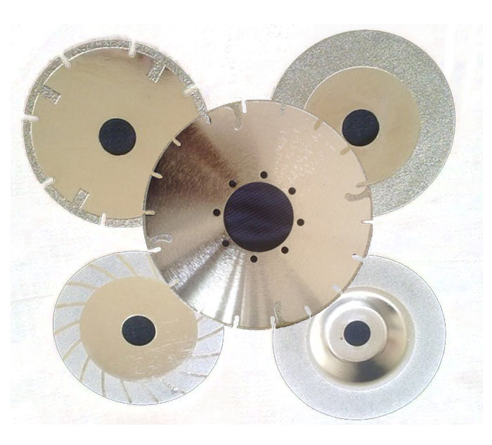Electroplated Diamond Saw Blades for Glass Tile Marble Stone Cutting