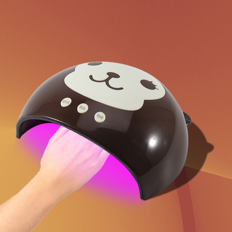 High Power Cute Monkey 36W Gel UV LED Cordless Large Power Bank Nails LED Lamp Nail Lamp